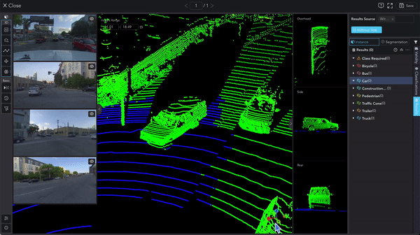 3D Lidar 포인트 클라우드